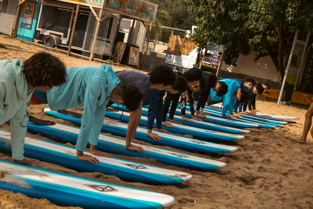 Curso intensivo de surf