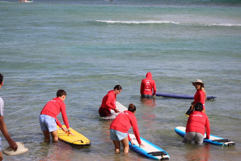 Curso intensivo de surf