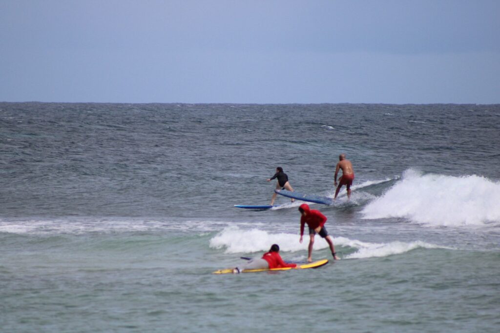 Curso intensivo de surf