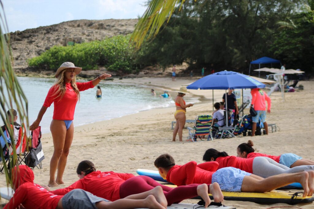 Curso intensivo de surf